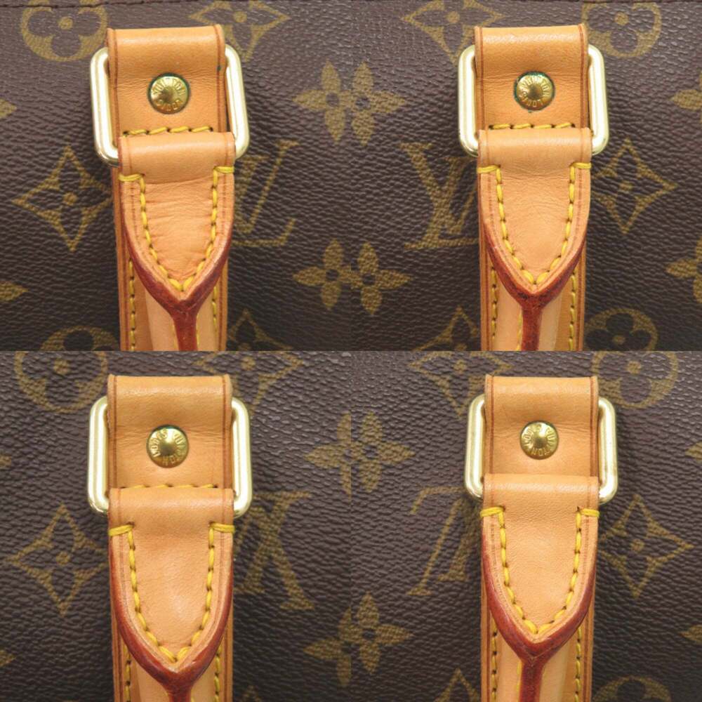 LOUIS VUITTON Authentic Brown Monogram Keepall 45 Boston Bag - Picture 7 of 10